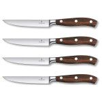 Victorinox | coffret couteaux � steak grand ma�tre wood lames forg�es manches en �rable