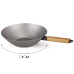 Wok acier carbone beka nomad