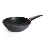 Wok woll diamond lite en fonte d'aluminium