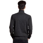 Blouson cachemire bicolore leo