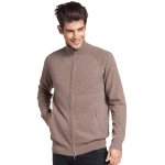 Blouson cachemire bicolore leo