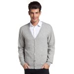 Gilet cachemire col v reynald
