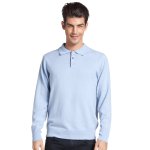 Polo cachemire 2 fils bicolore lund