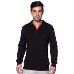 Polo cachemire 4 fils bicolore sacha