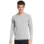 Pull cachemire col rond 4 fils olivier Pull cachemire col rond 4 fils olivier