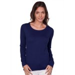 Pull cachemire col rond mailles fines myriam