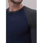 Pull cachemire col rond raglan 2 fils mike Pull cachemire col rond raglan 2 fils mike