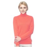 Pull cachemire col roul 2 fils pauline