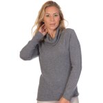 Pull cachemire col roul 4 fils estelle