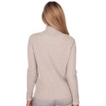 Pull cachemire col roul cherine