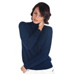 Pull cachemire col roul taille large 2 fils helsinki