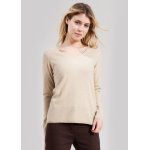 Pull cachemire col v 2 fils eve