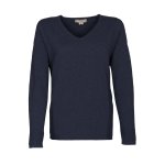 Pull cachemire col v 2 fils janet