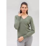 Pull cachemire col v 2 fils lola Pull cachemire col v 2 fils lola