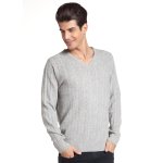 Pull cachemire col v 4 fils baptiste Pull cachemire col v 4 fils baptiste