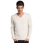 Pull cachemire col v 4 fils baptiste Pull cachemire col v 4 fils baptiste