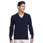 Pull cachemire col v 4 fils remi