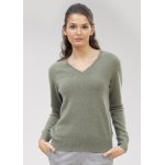 Pull cachemire col v 4 fils taille large stockholm