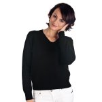Pull cachemire col v 4 fils taille large stockholm
