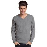 Pull cachemire col v ajust guillem