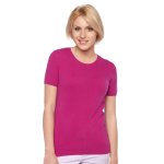 Pull cachemire ras du cou 2 fils manches courtes melissa