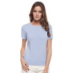 Pull cachemire ras du cou 2 fils manches courtes melissa Pull cachemire ras du cou 2 fils manches courtes melissa