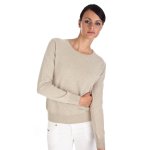 Pull cachemire ras du cou 2 fils taille large oslo Pull cachemire ras du cou 2 fils taille large oslo
