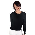 Pull cachemire ras du cou 2 fils taille large oslo