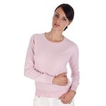 Pull cachemire ras du cou 2 fils taille large oslo