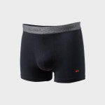 Boxer en coton biologique noir