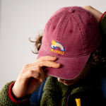 Casquette 100% coton bordeaux