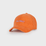 Casquette velours orange