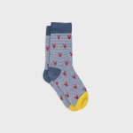 Chaussettes en coton peign animaux - homard