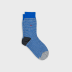 Chaussettes en coton peign rayes - atlantica