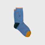 Chaussettes en coton peigné square - jeans Chaussettes en coton peigné square - jeans