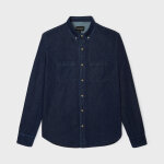 Chemise en denim bleu jeans Chemise en denim bleu jeans