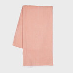 Foulard 100% coton biologique jacquard orange