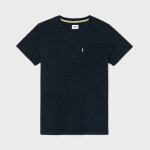 T - shirt en 100% coton biologique authentique - bleu marine