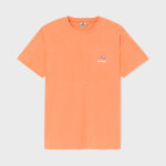 T - shirt en 100% coton biologique billyclub - orange, imprim� v�lo