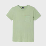 T - shirt en 100% coton biologique garment dye - vert T - shirt en 100% coton biologique garment dye - vert
