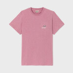 T - shirt en 100% coton biologique surfeur - rose, imprimé vélo T - shirt en 100% coton biologique surfeur - rose, imprimé vélo