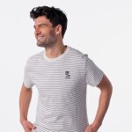 T - shirt ray noir brod jeanne x billybelt