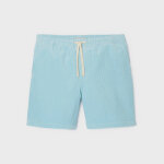 Short en velours beach horizon - bleu clair