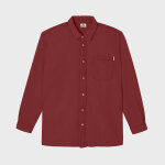 Surchemise en denim - bordeaux