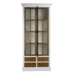 Armoire vitre laval style industriel