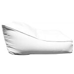 Bain de soleil blanc extrieur flottant piscine