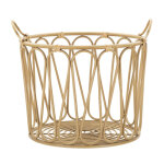 Cache - pot en fer marron style boh�me chic