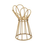 Cache - pot en fer marron style boh�me chic