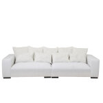 Canape nu + 9 coussins monaco xl exclusif housse