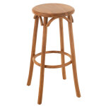 Chaise bar ali bois de teck naturel